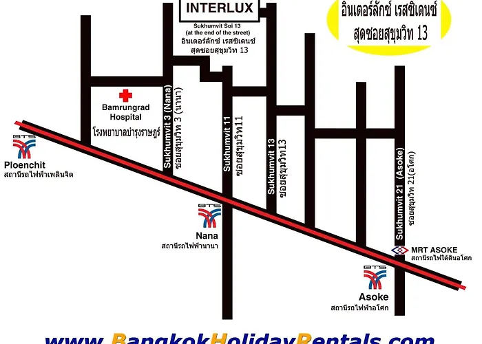 別荘 Luxury At Heart Of Bangkok-24 Hour Check-in